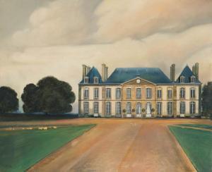 ALLAN ROSS 1930-2014,French Chateau,Mossgreen AU 2014-11-17