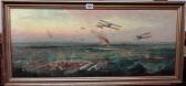 Allan Vernon,Bombardment over Ypres,20th century,Bellmans Fine Art Auctioneers GB 2017-09-05