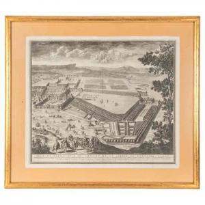 ALLARD Carel,Veüe et Perspective du Château et du Jardin de Fon,c.1690,Morton Subastas 2021-12-11