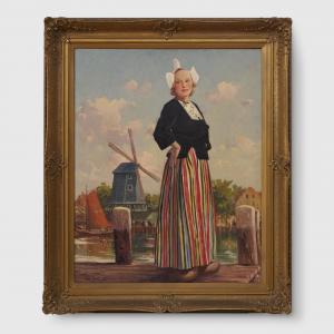 Allcot John Charles 1888-1973,Untitled (Dutch Woman),1939,Bonhams GB 2023-12-05