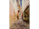 ALLEGRE Raymond 1857-1933,:Rue de la Casbah à Oran,Ribiere & Tuloup-Pascal FR 2007-06-14