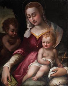 ALLEGRI POMPONIO 1521-1593,Madonna con il Bambino,Wannenes Art Auctions IT 2020-03-05