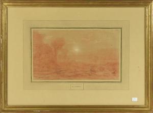 ALLEMAND Gustave 1846-1888,Paysage champêtre,Rops BE 2019-02-24