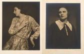 ALLEMAND STUDIOS 1930,Deux portraits de la photographe Leni Riefensthal,Damien Leclere FR 2007-02-17