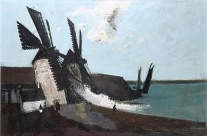 ALLEN Colin 1926-1987,Windmills, Majorca,Bonhams GB 2009-11-04