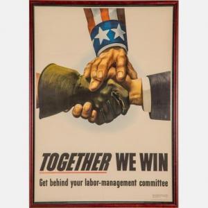 ALLEN Courtney 1896-1969,Together We Win,Gray's Auctioneers US 2021-05-12