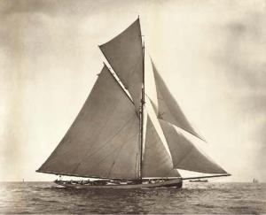 ALLEN E.L. & ROWELL Frank 1832-1900,Racing in calm seas,1867,Christie's GB 2002-07-30