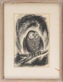 ALLEN Erma 1877,Owl on a branch,Eldred's US 2020-01-24