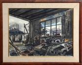 ALLEN Ern,Work Room on Bay,1945,Ro Gallery US 2023-09-08