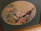 ALLEN James 1942,Coal tit amongst briar roses,Keys GB 2016-05-03