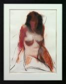 ALLEN Jere 1944,Study of a Female Nude,1990,St. Charles US 2009-09-26
