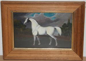 ALLEN Joyce L 1916-1992,Study of a Horse in a Landscape,Tooveys Auction GB 2014-07-16