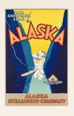Allen Rudolph Gregory,SAIL SHELTERED SEAS TO ALASKA / ALASKA STEAMSHIP C,Swann Galleries 2021-11-23