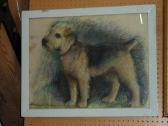 ALLEN William Herbert 1863-1943,A pastel study of a standing Airedale terrier,1957,Wotton 2016-09-20