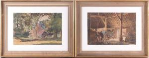 ALLEN William Herbert 1863-1943,King's Farm, Binstead,Dawson's Auctioneers GB 2021-07-29