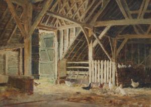 ALLEN William Herbert 1863-1943,The Barn,Ewbank Auctions GB 2022-09-22