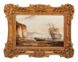 ALLERSTON John Taylor 1828-1914,Untitled (Coastal Scene),1880,Hindman US 2022-05-05