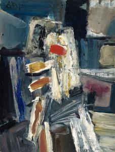 ALLEYN George Edmund 1931-2004,Sans titre,1957,Heffel CA 2023-09-28