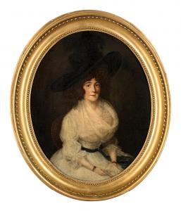 ALLEYNE Francis 1774-1790,Mrs. Ludlam (Wife of Captain Ludlam),Hindman US 2024-02-14