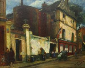 ALLIER Paul 1883-1967,Le vieux lavoir,1922,Art Valorem FR 2023-06-07