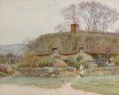 ALLINGHAM Helen 1848-1926,a cottage near freshwater, isle of wight,Sotheby's GB 2004-06-08
