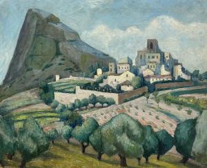 ALLINSON Adrian Paul 1890-1959,Southern French Landscape,David Duggleby Limited GB 2024-03-15
