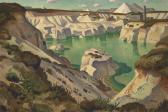 ALLINSON Adrian Paul 1890-1959,The Derelict Clay Pit, Cornwall,Christie's GB 2003-10-16