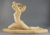 ALLIOT Lucien Charles Edouard 1877-1967,figure of a naked female dancer,Gorringes GB 2019-10-01