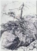 ALLIS Arthur S 1904-1973,pine and rocks,1915,Waddington's CA 2005-05-31