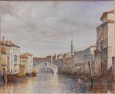 ALLIS Peter 1944,Rialto Bridge, Venice,Cheffins GB 2022-07-14