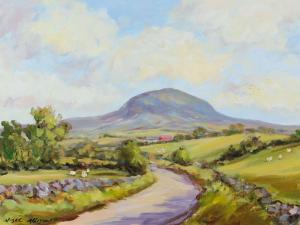 ALLISON Nigel 1971,SLEMISH MOUNTAIN, COUNTY ANTRIM,Ross's Auctioneers and values IE 2024-04-17
