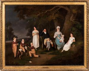 ALLISON William 1812,Squire and his Family,1817,Skinner US 2021-04-22