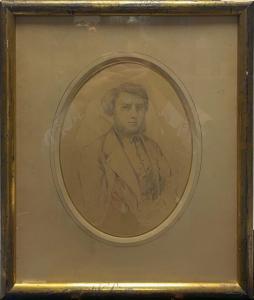 ALLONGE Auguste 1833-1898,Portrait d'homme,1867,AuctionArt - Rémy Le Fur & Associés FR 2024-02-28