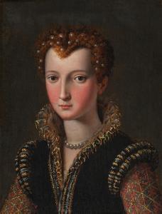 ALLORI Alessandro 1535-1607,Portrait of either Eleonora (\“Dianora\”) di Toled,Sotheby's 2023-01-26