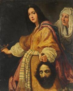 ALLORI Cristofano 1577-1621,Judith mit dem Haupt des Holofernes,Ketterer DE 2012-04-26
