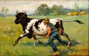 ALLOT R,Pastier s kravou,1900,Soga SK 2009-10-06