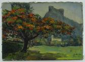 Almeida J,Brazilian landscape,1942,Burstow and Hewett GB 2017-12-20