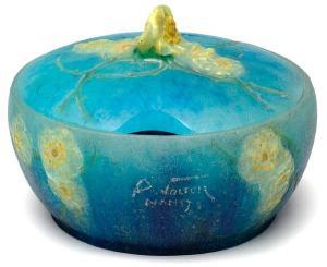 ALMERIC Walter,Pâte de verre covered bowl,1920,Bonhams GB 2009-12-07