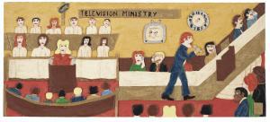 ALMON Leroy 1938-1997,Television Ministry,1987,Christie's GB 2020-01-17