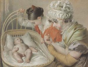 ALOYS Karl Joseph 1779-1852,The artist's family,1815,Christie's GB 2015-01-29