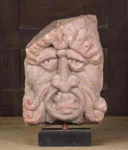 ALSACE SCHOOL,Gorgon with ring through nose,Wilkinson's Auctioneers GB 2015-11-29
