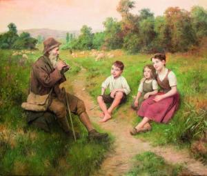ALSINA Jacques 1800-1900,The Shepherd's Song,Peter Karbstein DE 2016-10-29