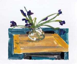 ALSOP ADELE 1948-2021,Iris Still Life,c.1985,Ro Gallery US 2022-05-26