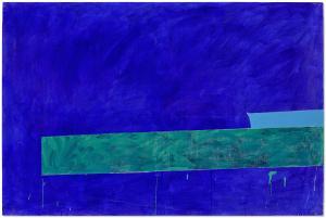 ALSOP William Allen 1947,Untitled (Green Rectangle on Blue),1992,Christie's GB 2022-03-09