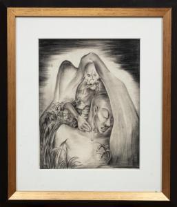 ALSTON Charles Henry 1907-1977,Grim Reaper,Neal Auction Company US 2023-02-03