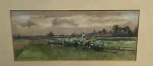 ALSTON Charlotte M 1887-1914,a rural landscape,1913,Reeman Dansie GB 2020-06-28