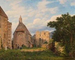 ALT Jacob,ST. MICHAEL IN THE WACHAU - FORTIFIED CHURCH AND C,im Kinsky Auktionshaus 2023-06-20