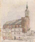 ALT Jacob 1789-1872,The parish church in Troppau,Palais Dorotheum AT 2012-11-08