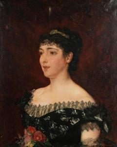 ALTAMURA Saverio Francesco 1826-1897,Portrait of a Lady,Abell A.N. US 2024-03-10
