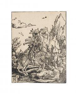 ALTDORFER Albrecht,St George killing the Dragon (New Hollstein W.58),1511,Bonhams 2023-06-27